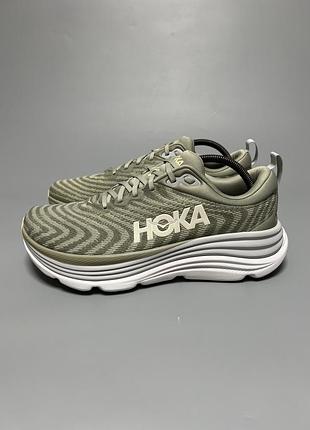 Кросівки на широку стопу для комфортної ходьби бігу тренувань hoka one one gaviota 5 wide оригінал 1134234 byt