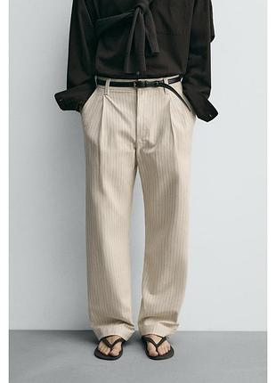 Штани chino relaxed fit zara