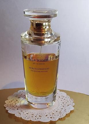 Voile d' ambre secrets d' essences yves rocher  оригинал