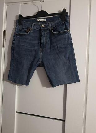 Шорты джинсовые zara