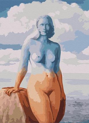 Картины по номерам «чёрная магия» рене магритта bs52390 (40x50 см)