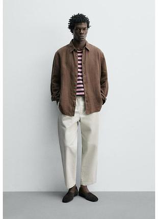 Штани chino relaxed fit zara