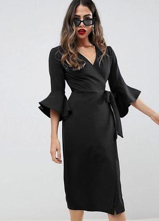 Распродажа платье asos миди на запах