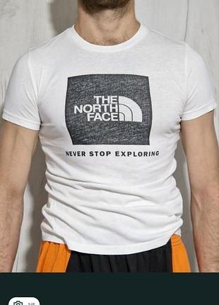Підліткова футболка біла tnf the north face