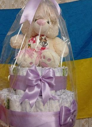 Торт из памперсов