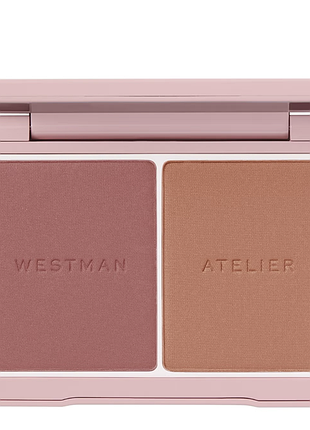 Westman atelier пудра the powder duos 4.8g - sable and suede