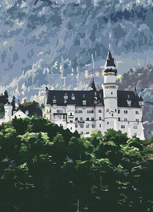 Картина за номерами "краєвид на нойшванштайн" bs34844 (40x50 см)