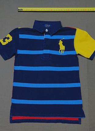 Плечи 35 см polo ralph lauren size м(8) поло в пять цветов большая лошадь 
100% cotton