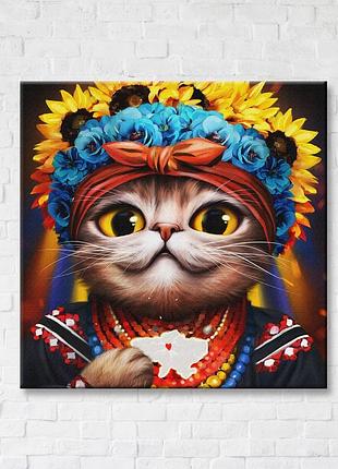 Плакат «китти-автор ©марианна пащук» cn53259 (30x30 см s)