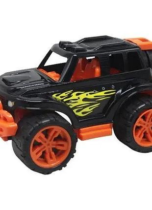 Дитяча машинка "позашляховик monster car" технок 4623txk черно-оранжевый