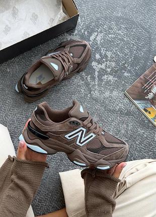 Кросівки new balance 9060 brown ice
