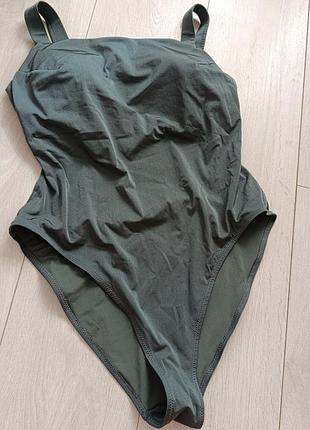 Зеленый купальник сдельный h&amp;m l 80b 80c 80d 85a 85b