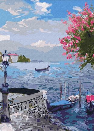 Картины по номерам «древний сад у моря 2» bs53748 (40x50 см)