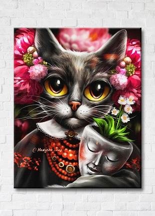 Постер «дзен ©китти марианна пащук» cn5344 (30x40 см s)