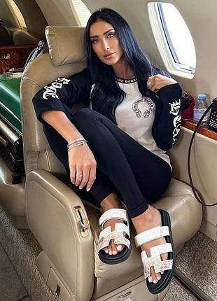 New collection 🔥 лонгслів  chrome hearts білий чорні рукави