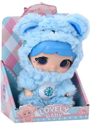 Дитяча м'яка іграшка-брелок "lovely baby" 6053a(blue)