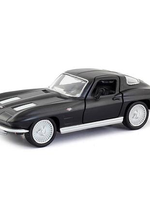 Автомодель chevrolet corvette split window 1963 technodrive 250411u