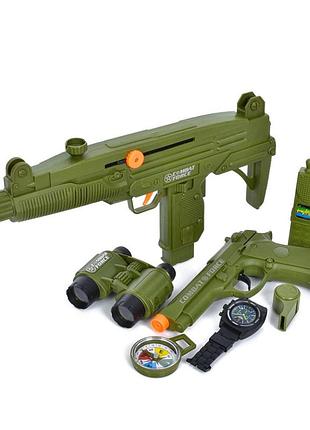 Детский набор с оружием "special force" 36220n, трещалка-автомат 37 см
