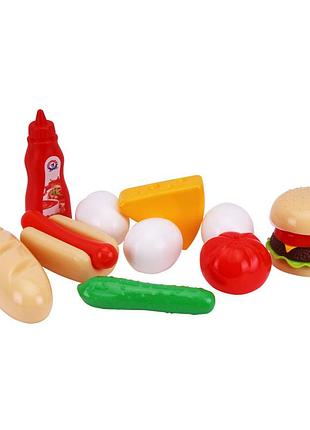 Игровой набор продукты технок 8751txk, 12 предметов