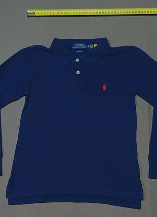Плечі 36 см polo ralph lauren size м(8)   синє  поло  з довгим рукавом 
100% cotton made in indonesia classic fit
