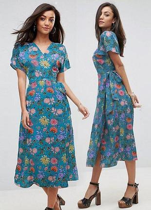 Распродажа платье glamorous миди/макси на запах