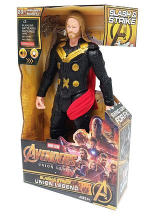 Фигурка героя "thor" go-818-01(thor) 30 см, звук, свет