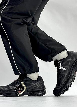 Salomon xt-6 all black gore-tex термо