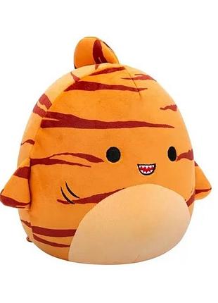 М'яка іграшка тигрова акула джаггер squishmallows sqcr06597, 19 см