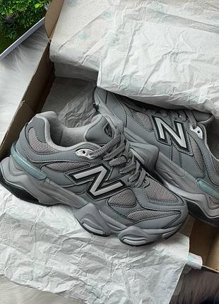 Кроссовки new balance 9060 dark/grey