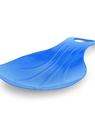 Детские санки-ледянка ms 1705(blue) размер 52х35 см