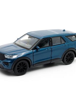 Детская игровая автомодель ford explorer 2023 technodrive 250392-1 голубой металлик
