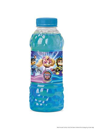 Мыльные пузыри "mega bubbles с тарелкой paw patrol могучие герои" 200514, 450 мл