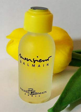 Monsieur balmain pierre balmain, 5 мл, оригинал, винтаж.