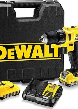 Аккумуляторный шуруповерт dewalt dcd710d2 (кейс/2*акб 2ah/ з/п) новый!