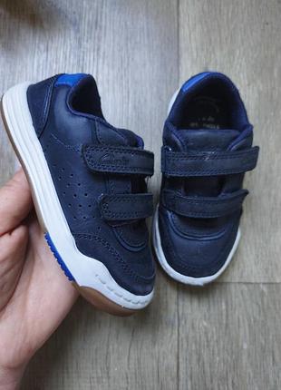 Кеды кожаные кромки clarks urban solo р. 23