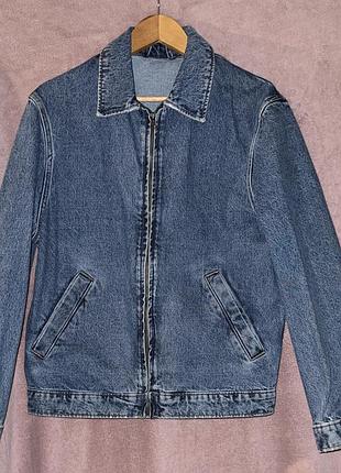 Нова джинсова куртка, zara, унісекс, ідеальний стан