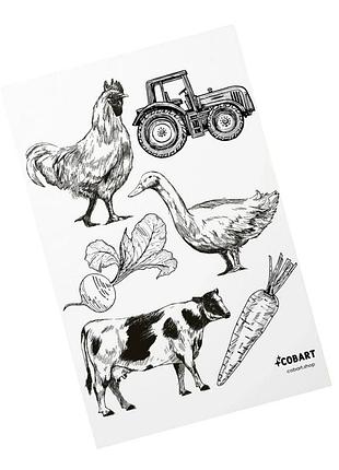 Детский стикерпак village сs-vs-006 прозрачные