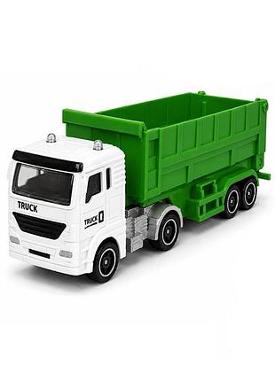 Дитяча автомодель "вантажівка з напівпричепом" technodrive 250425cg-1, масштаб 1:64