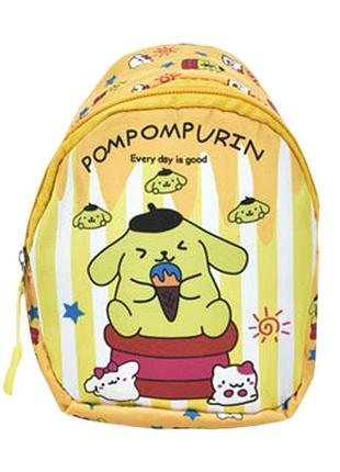 Рюкзак детский "cinnamoroll" fg230704006 13 x 16 x 6,5см 1 ремень, застежка-молния yellow