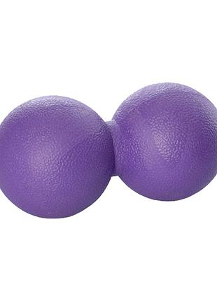 Масажний кистьовий еспандер ms 1060-2(violet) 12х6 см, 270 грам