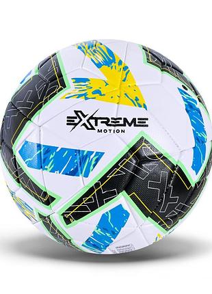 М'яч футбольний fb25673(black-yellow) розмір №5, pu, ​​400 гр