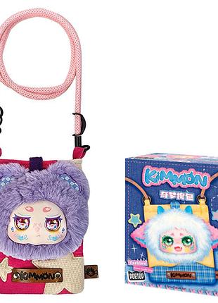 Крос-боди сумка pop top kimmon 556114 застежка-магнит в виде лица