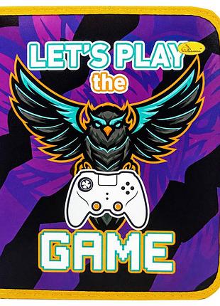 Папка для тетрадей на молнии "lets play the game" ап-1001-15