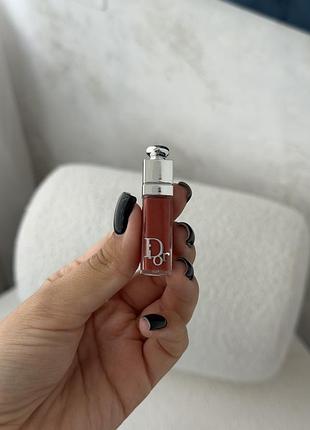 Міні блиск addict lip maximizer gloss — блиск для губ зволожувальний, міні, відтінок 038 rose nude, 2 мл
