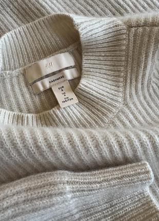 Кашемировый свитер h&m premium 4
