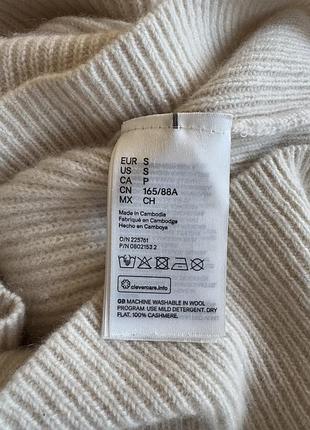 Кашемировый свитер h&m premium 5