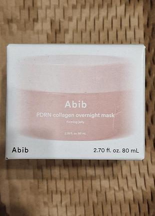 Abib pdrn collagen overnight mask firming jelly нічна маска для пружності шкіри з колагеном і pdrn 80 мл