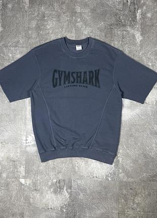 Чоловіча футболка свитшот gymshark lifting club джимшарк джим шарк спортивна оверсайз
