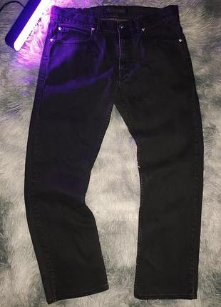 Джинсы gianni versace бордовые, размер w32