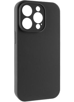 Силіконовий чохол silicone silk full camera protective (aa) no logo для iphone 13 pro max (айфон 13 про макс), матова накладка